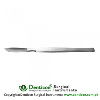 Resection Knife Solid Handle, Dissecting End Stainless Steel, 19 cm - 7 1/2" Blade Size 65mm